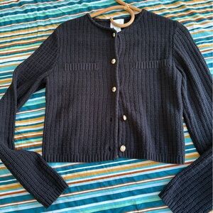 H&M Women's Black Knit Sweater